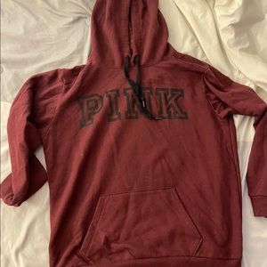 Pink hoodie